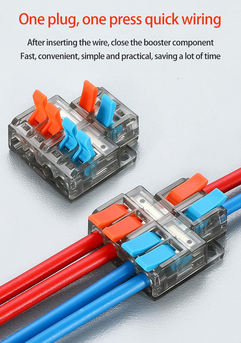 Fast Wire Cable Connectors 2 in 4 out PCT-5224